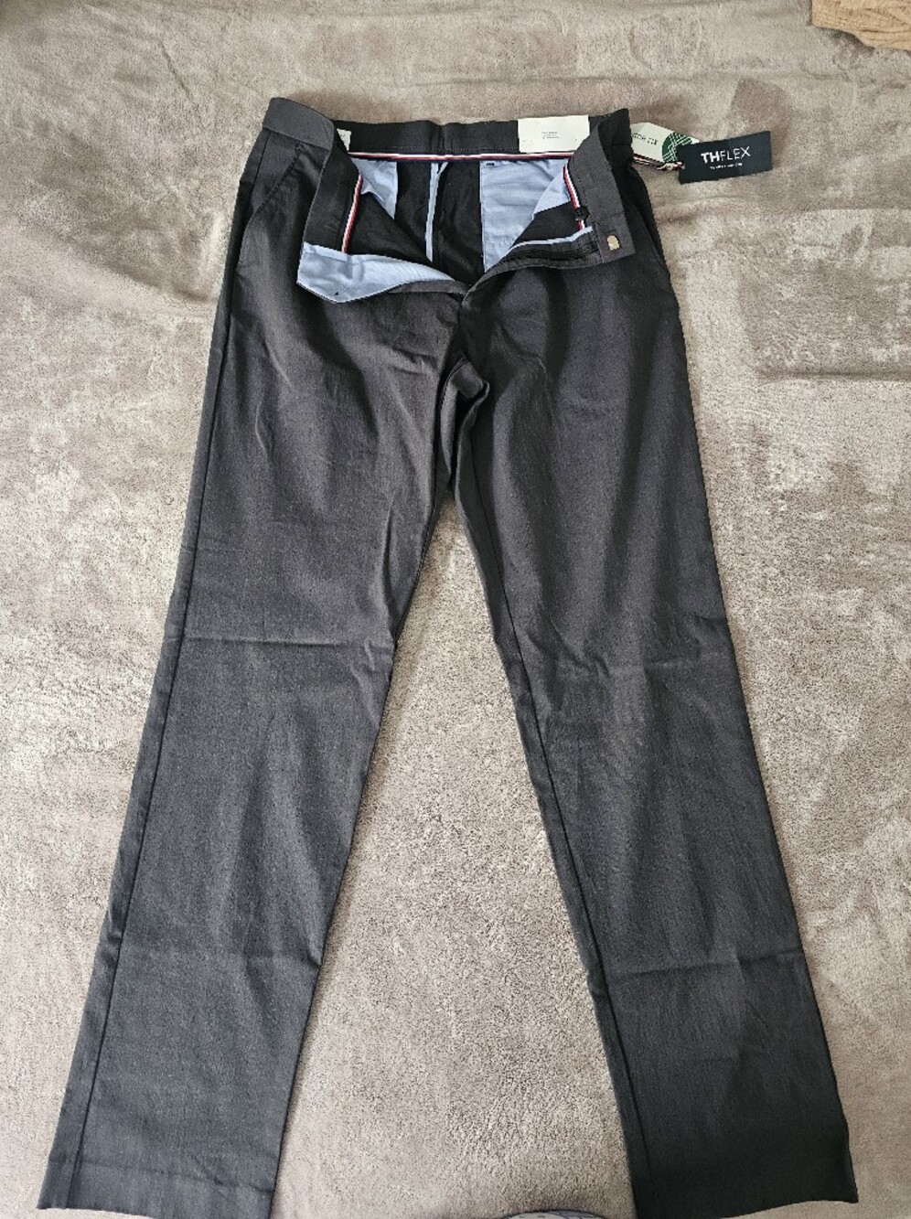 Men's Black Dress Pants - Classic Straight Fit